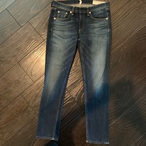 Rag & bone skinny dark jeans. Nwot- altered petite